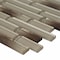 Msi Champagne Blend Interlocking 11.75 In. X 12 In. X 6Mm Glass Mesh-Mounted Mosaic Tile, 15PK ZOR-MD-0258 - alternate 4